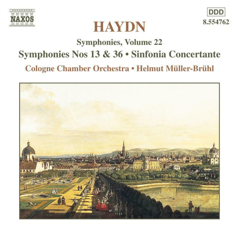 Cologne Co:Muller Bruhl - HAYDN: Symphonies Nos. 13 and 36 / Sinfonia Concertante - 8554762