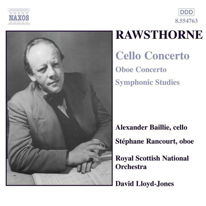 Soloists:Rsno:Lloyd Jones - RAWSTHORNE: Cello Concerto / Oboe Concerto / Symphonic Studies - 8554763