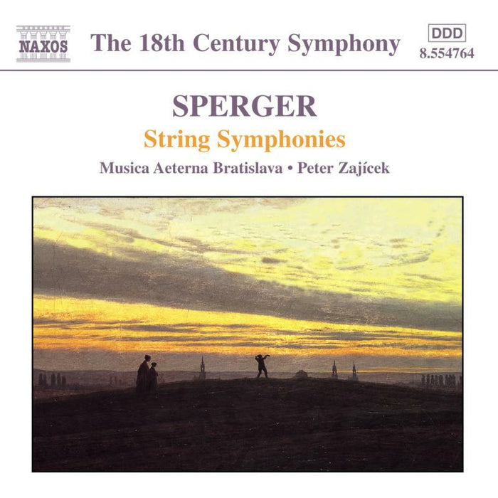 Mus Aeterna:Zajicek - SPERGER: String Symphonies - 8554764