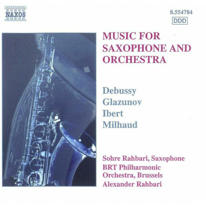 Rahbari:Bel Rtpo - Music for Saxophone and Orchestra - 8554784