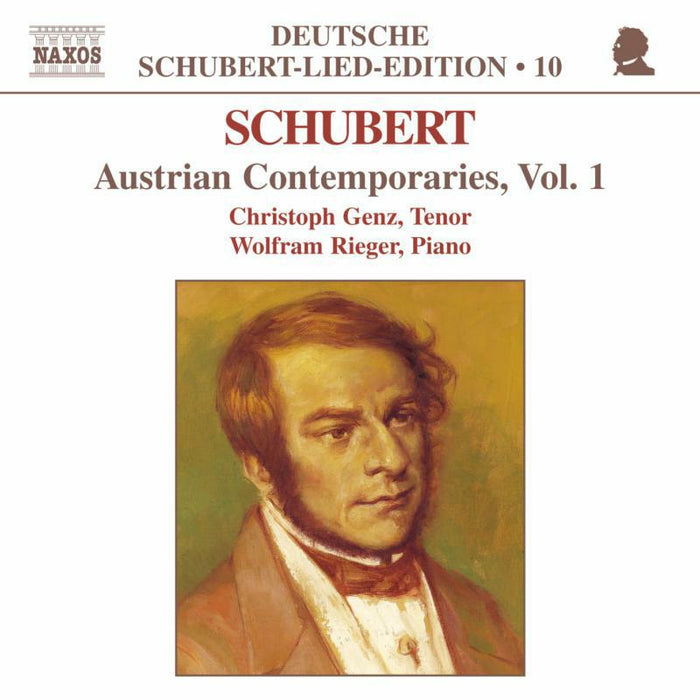 Genz:Rieger - SCHUBERT: Lied Edition 10 - Austrian Contemporaries, Vol. 1 - 8554796