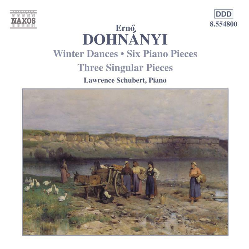Lawrence Schubert - DOHNANYI: Winterreigen / 6 Piano Pieces / 3 Singular Pieces - 8554800