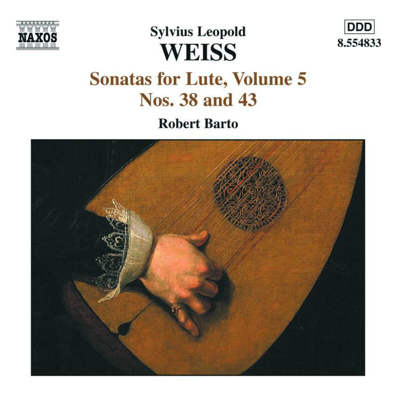 Robert Barto - WEISS: Lute Sonatas Nos. 38 and 43 - 8554833