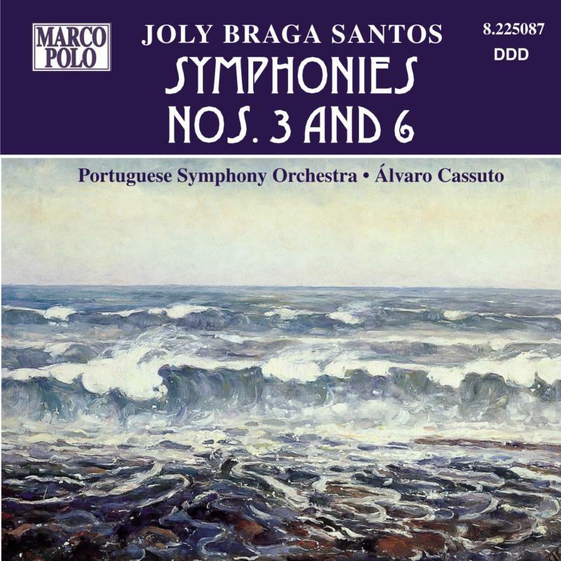 Cassuto:Portuguese Symp Orch - Braga Santos - Symphonies Nos 3 6 - 8225087