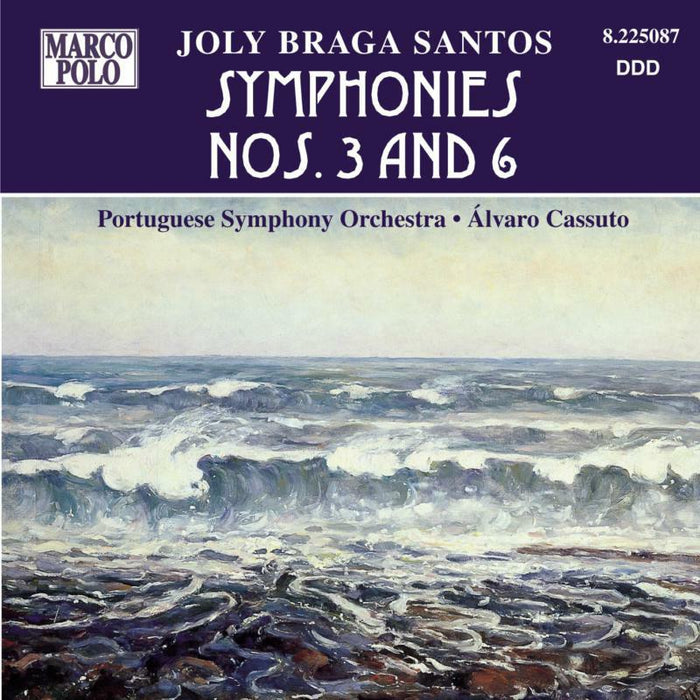 Cassuto:Portuguese Symp Orch - Braga Santos - Symphonies Nos 3 6 - 8225087