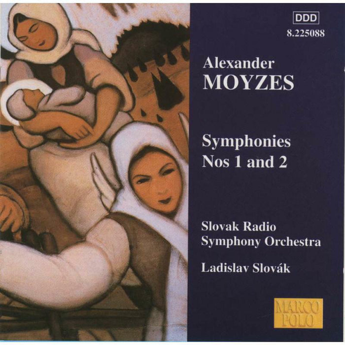 Slovak:Slovak Radio Symp Orch - MOYZES: Symphonies Nos1&2 - 8225088