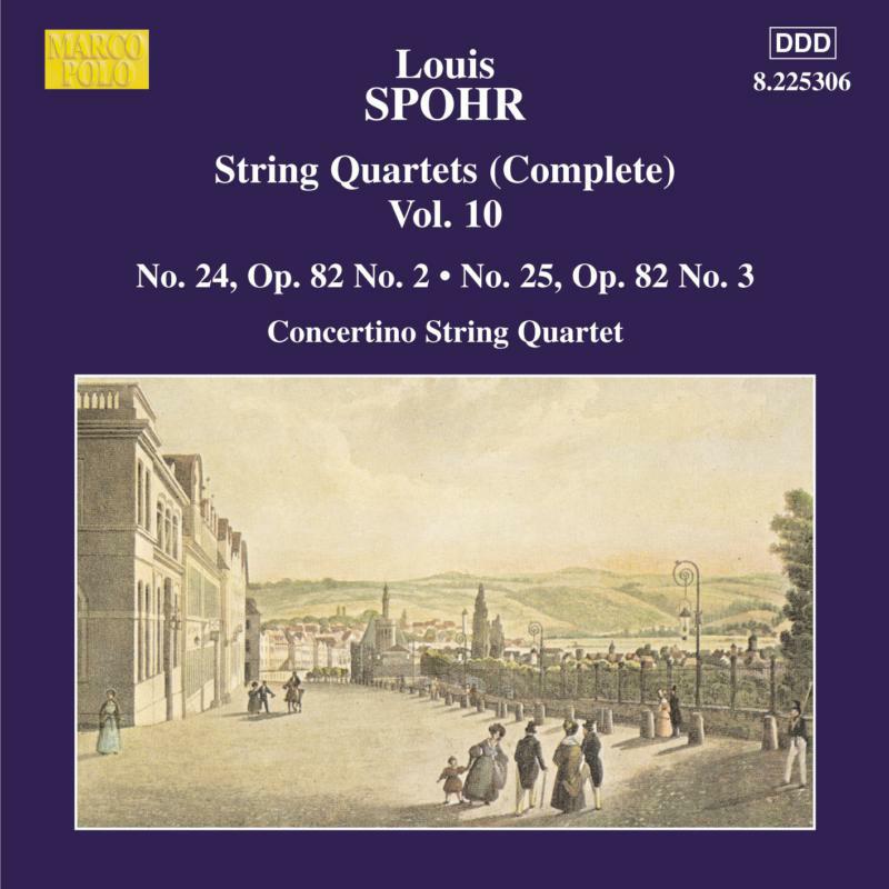 Moscow Philharmonic Concertino - SPOHR: String Quartets Vol.10 - 8225306