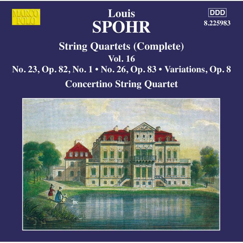 Concertino String Quartet - Spohr: String Quartets Vol. 16 - 8225983