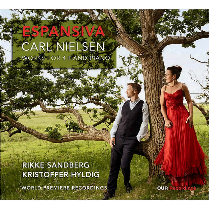 Rikke Sandberg; Kristoffer Hyldig - Espansiva - Carl Nielsen: Works for 4 Hand Piano - 8226923
