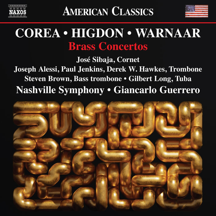 Jose Sibaja; Joseph Alessi; Paul Jenkins; Derek W. Hawkes; Steven Brown; Gilbert Long; Nashville Symphony; Giancarlo Guerrero - Chick Corea; Jennifer Higdon; Brad Warnaar: Brass Concertos - 8559895