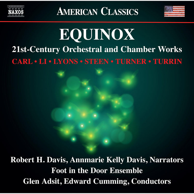 Robert H. Davis; Annmarie Kelly Davis; Foot in the Door Ensemble; Glen Adsit; Edward Cumming - Equinox (21st-Century Orchestral and Chamber Works) - 8559896