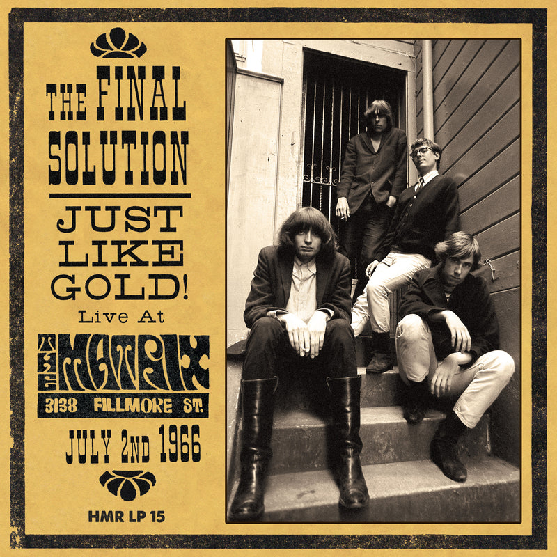 Final Solution - Just Like Gold: Live At The Matrix 1966 - HMRLP015