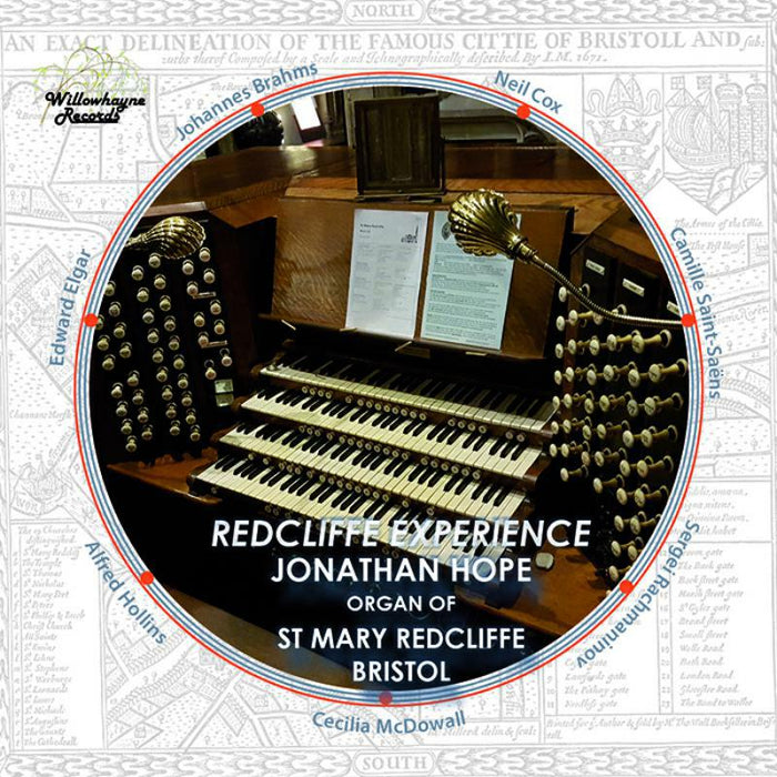 Jonathan Hope - Redcliffe Experience: Jonathan Hope (Organ of St Mary Redcliffe Bristol) - WHR059
