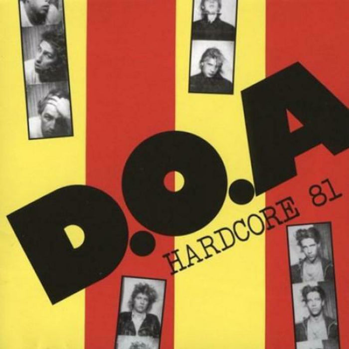 D.O.A. - Hardcore 81 (Red Vinyl) - SDR0126LP