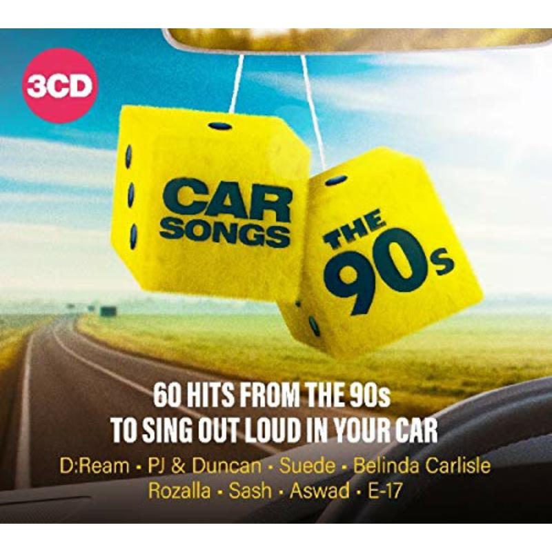 Car Songs - The 90's - Various Artists - CRIMCD629PMI