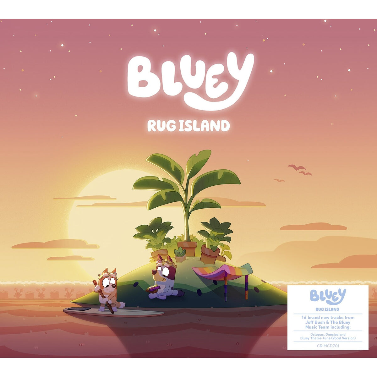 Bluey - Rug Island - CRIMCD701