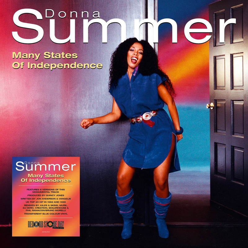 Donna Summer - Many States Of Independence (140G Transparent Blue vinyl) - DBTMLP013
