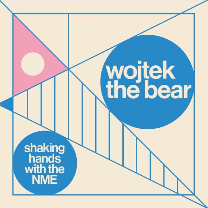 wojtek the bear - shaking hands with the NME - LNFG142