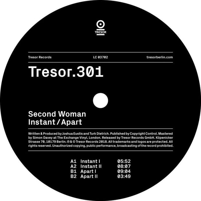 Second Woman - Instant/Apart - TRESOR301