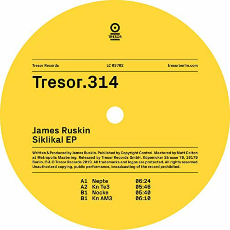 James Ruskin - Siklikal EP - TRESOR314