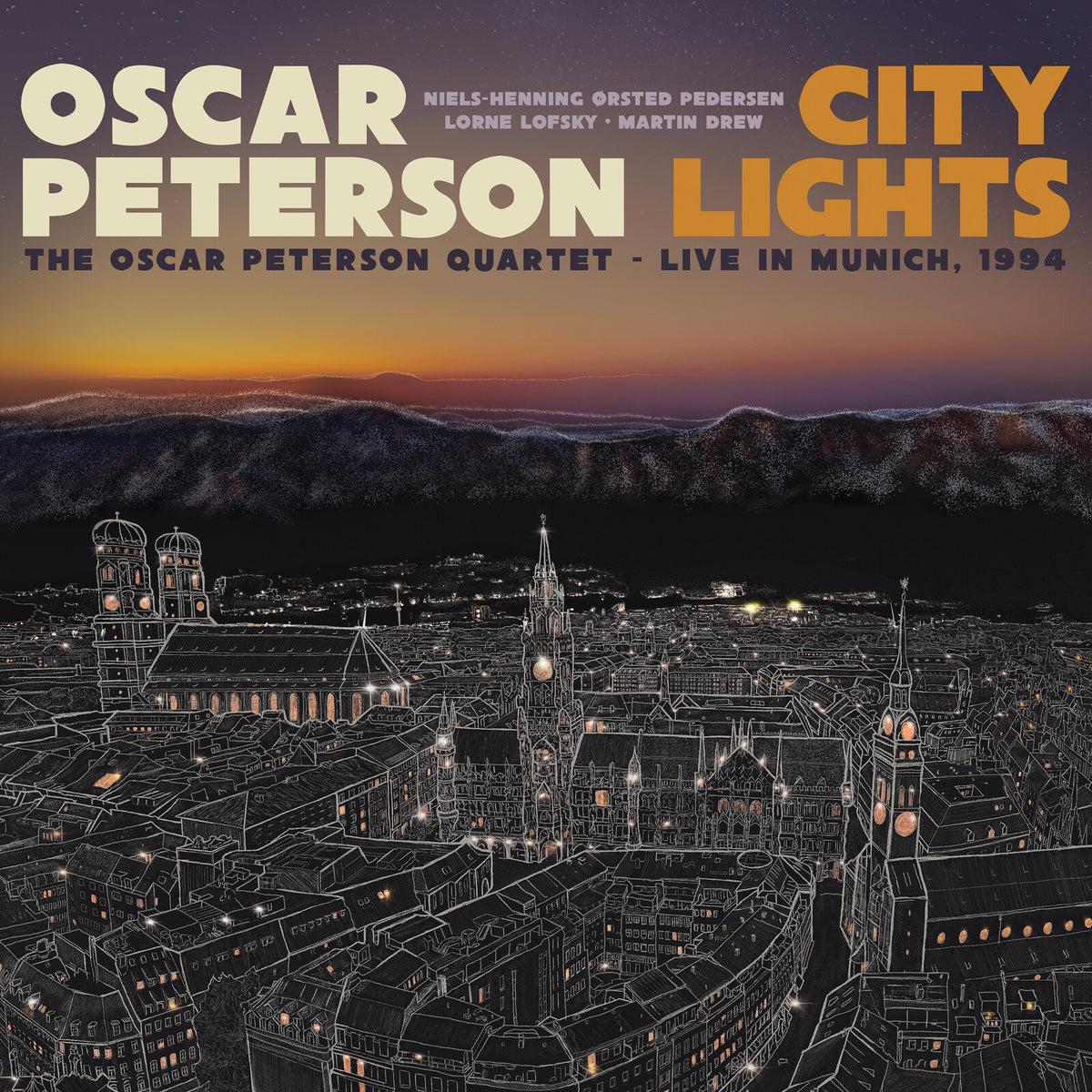 Oscar Peterson - City Lights: The Oscar Peterson Quartet - Live in Munich, 1994 - MAC1212