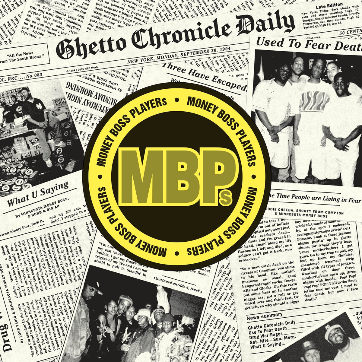 Money Boss Players - Ghetto Chronicle Daily - RRC083CD