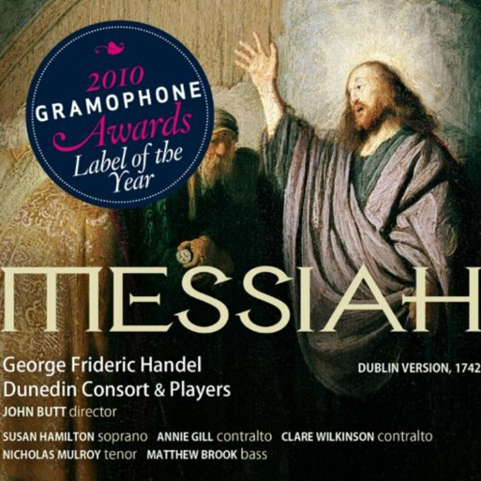 Dunedin Consort / John Butt - Handel: The Messiah (Dublin V.) - CKD285