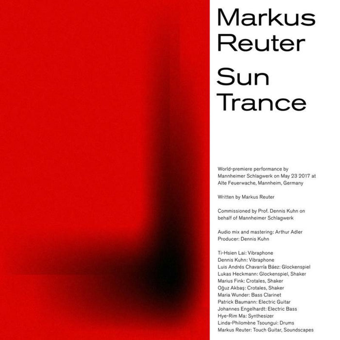 Markus Reuter - Sun Trance - MJR104