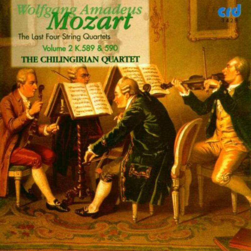 The Chilingirian Quartet - Wolfgang Amadeus Mozart: String Quartets in B flat K589 'Prussian', F K590 'Prussian' - CRD3428