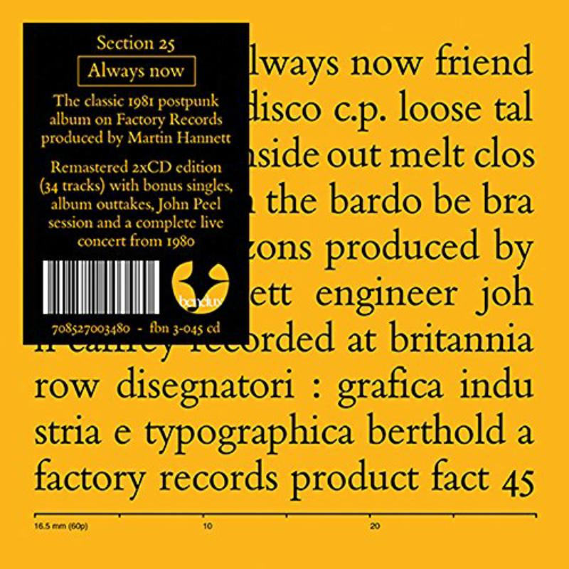 Section 25 - Always Now - FBN3-045CD