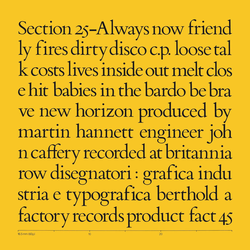 SECTION 25 - ALWAYS NOW - FBN5045CD