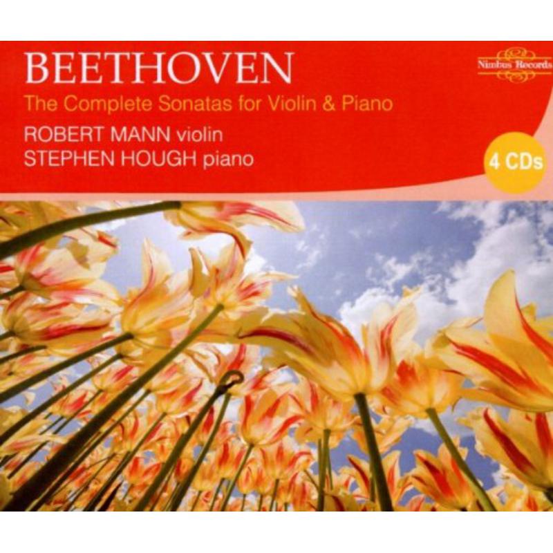 Robert Mann/Stephen Hough - Ludwig van Beethoven: Sonatas for Violin & Piano - NI25536