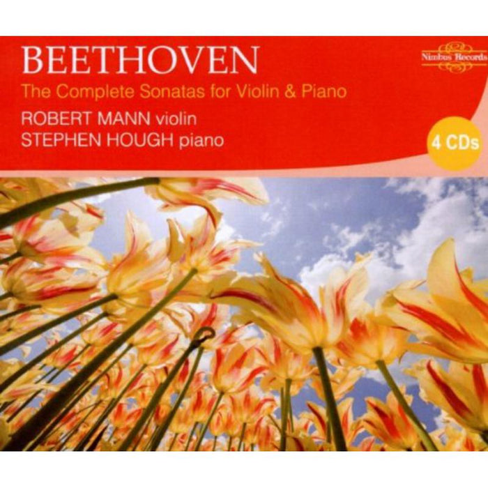 Robert Mann/Stephen Hough - Ludwig van Beethoven: Sonatas for Violin & Piano - NI25536