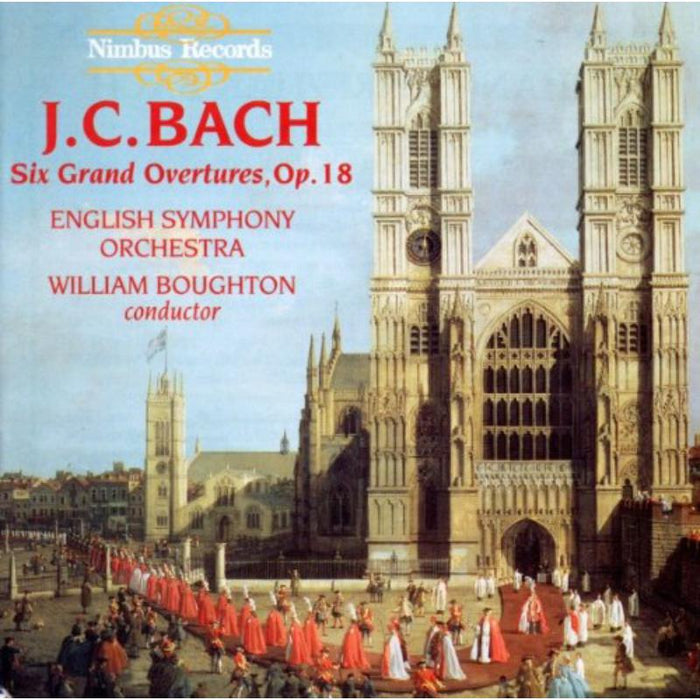 Eso/Boughton - Johann Christian Bach: Six Grand Overtures, Op. 18 - NI5403