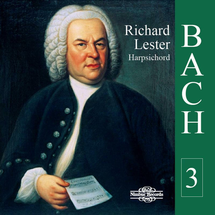 Richard Lester - Johann Sebastian Bach: Works for Harpsichord, Vol. 3 - NI5950