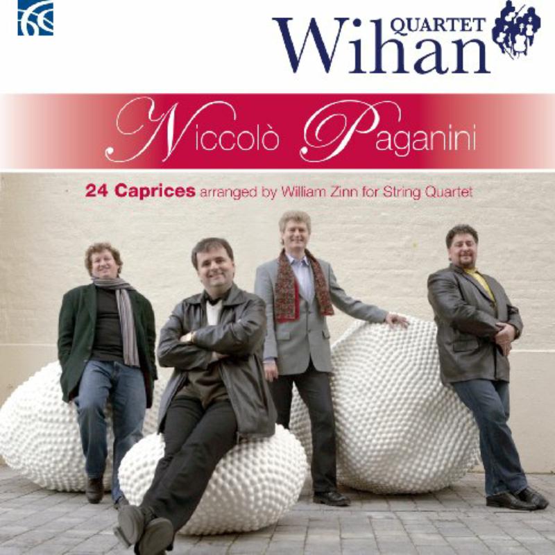 Wihan Quartet - Niccolò Paganini: 24 Caprices arranged by William Zinn for String Quartet - NI6113