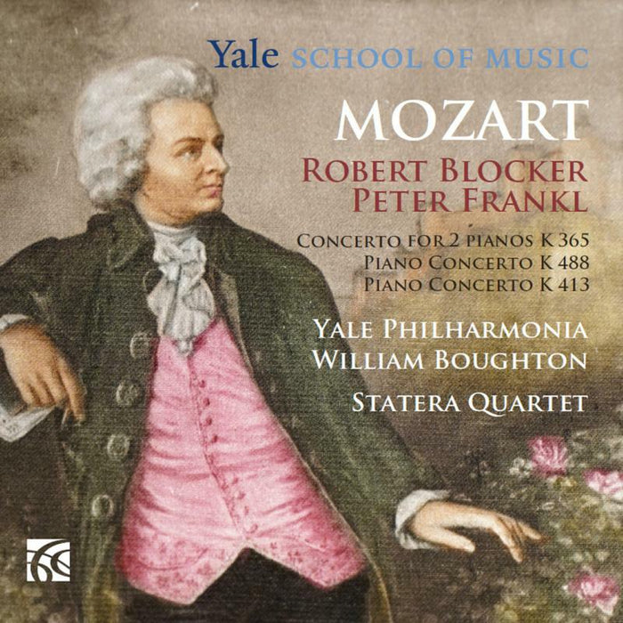 Yale Philharmonia/Boughton - Mozart: Piano Concertos: Concert in A major, K488, Concerto for 2 pianos in E-flat Major, K365 - NI6394