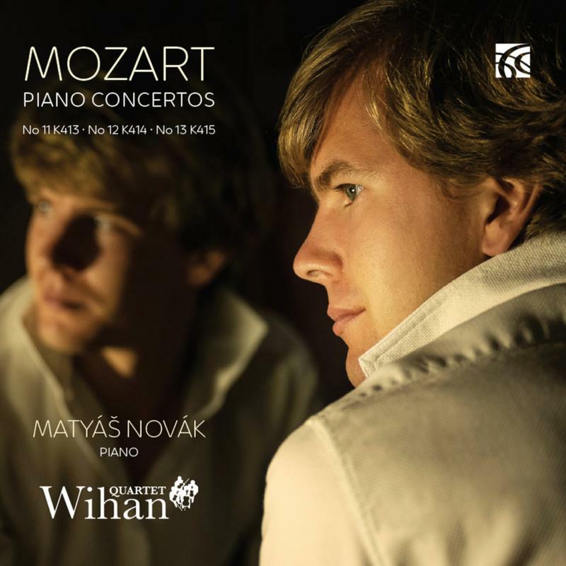Matyas Novak/Wihan Quartet - Wolfgang Amadeus Mozart: Piano Concertos Nos. 11, 12 & 13 - NI6419