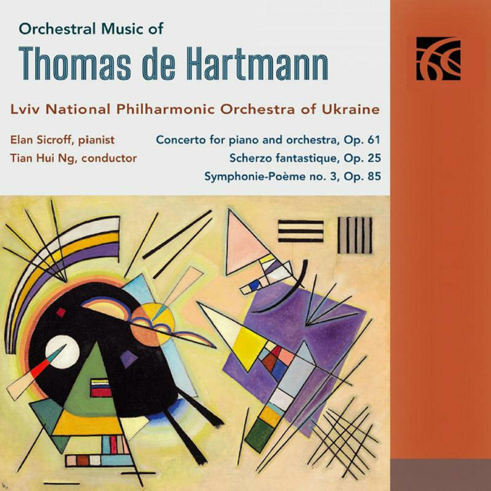Lviv Nat Po/Sicroff/Hui Ng - Thomas de Hartmann: Orchestral Music - NI6429