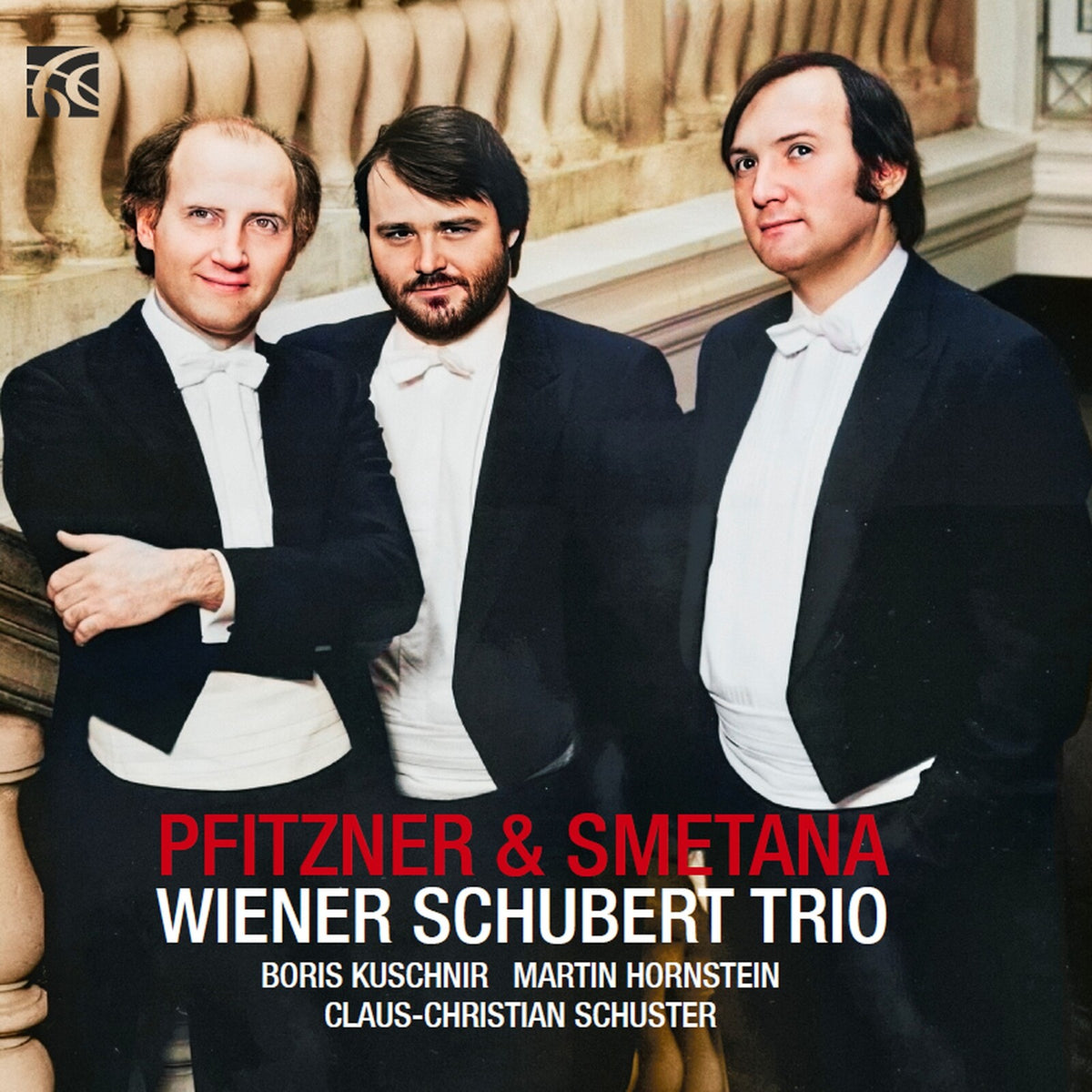 Wiener Schubert Trio - Pfitzner Piano Trio in F major, Op. 8 & Smetana Piano Trio in G minor Op. 15 - NI6441
