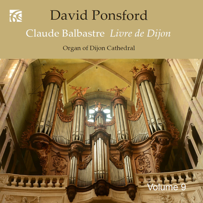 David Ponsford - French Organ Music from the Golden Age, Vol. 9: Claude Balbastre - NI6466