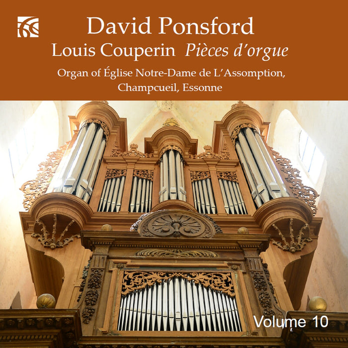 David Ponsford - French Organ Music from the Golden Age, Vol. 10: Louis Couperin - NI6471