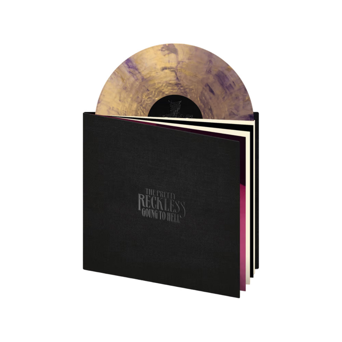 The Pretty Reckless - Going To Hell (10-Year Anniversary Deluxe Bookpack with Gold & Purple Marble Vinyl) - COOKLP599XXX