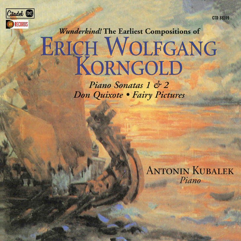 Erich Wolfgang Korngold - Piano Sonatas 1 & 2, Don Quixote, Fairy Pictures - CTD88109
