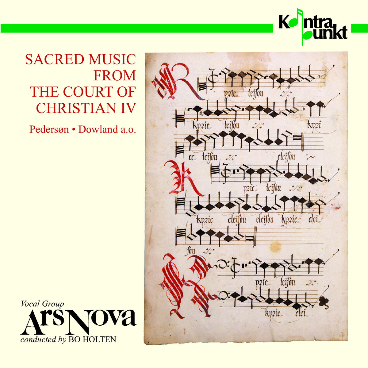 Niels Thomsen, Elisabeth Westenholz - Sacred Music From The Court Of Chr. IV - KON32100