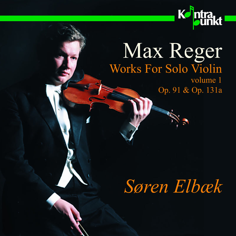 Troels Svane, Morten Mogensen - Works For Solo Violin Op.91 & Op.131a - KON32300-01