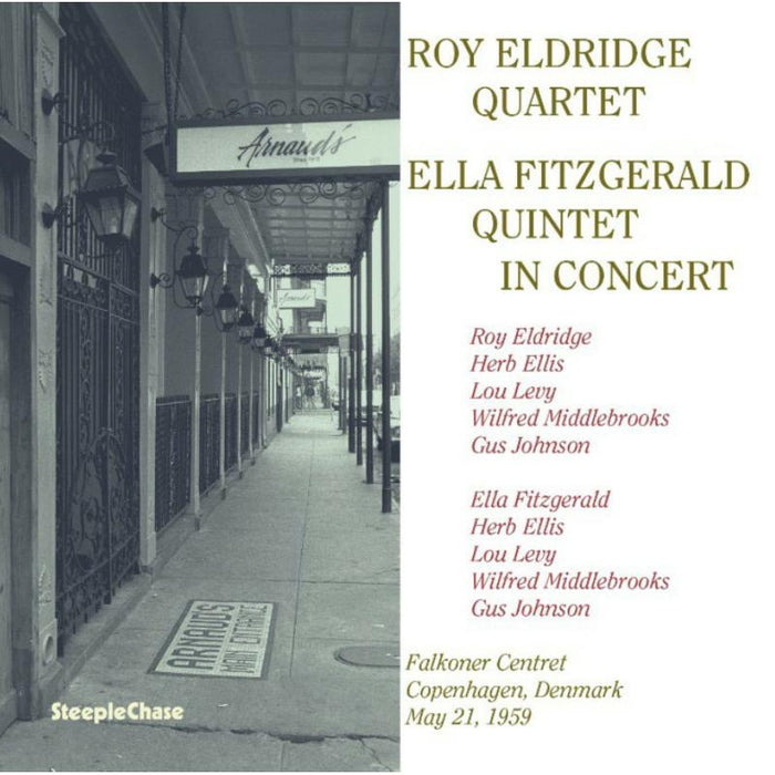 Roy Eldridge Quartet / Ella Fitzgerald Quintet - In Concert 1959 - SCCD36503
