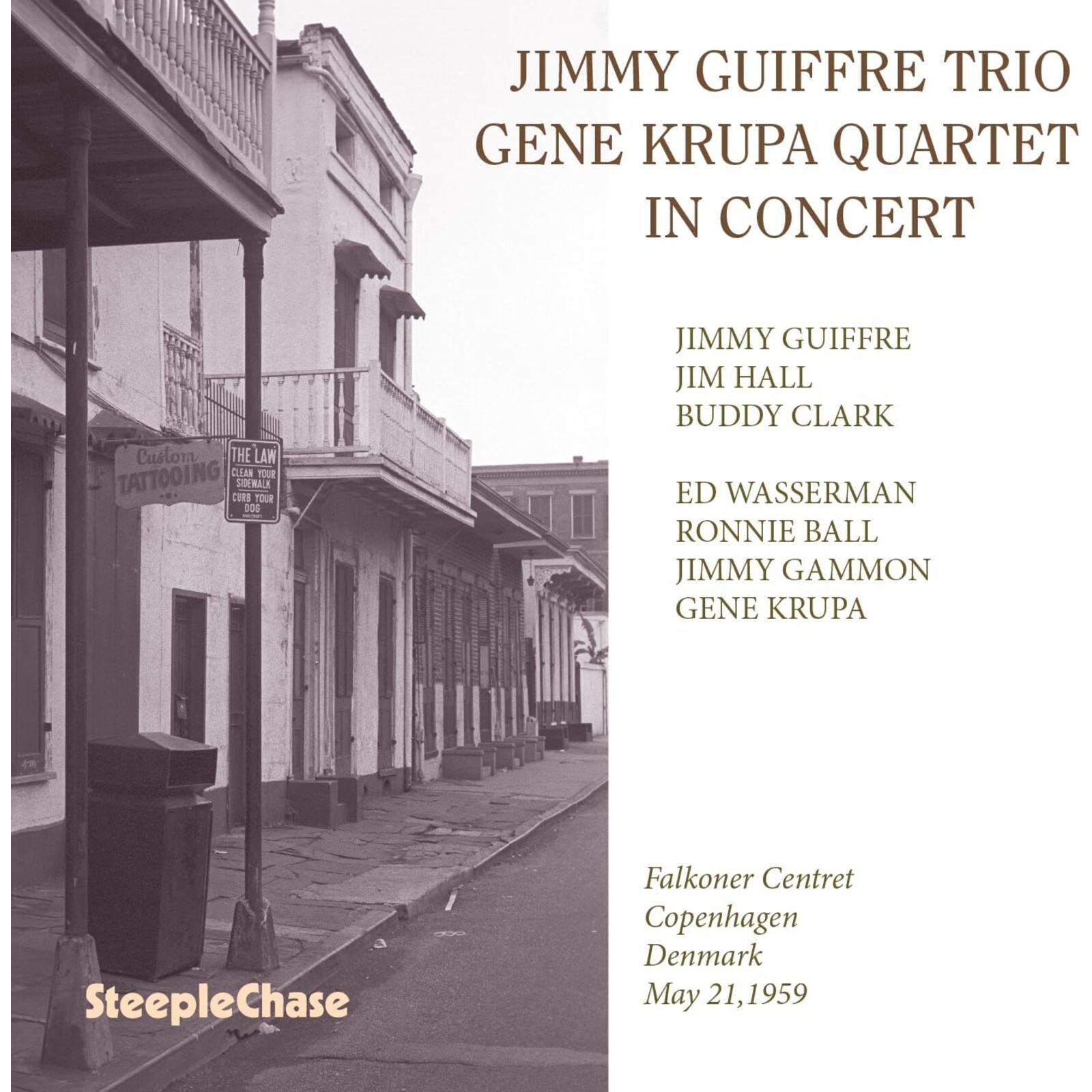 Jimmy Guiffre Trio / Gene Krupa Quartet: In Concert – Proper