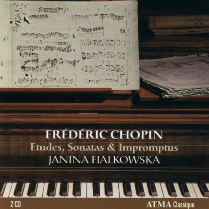 Fialkowska - Etudes, sonatas & Impromptus - ACD22554