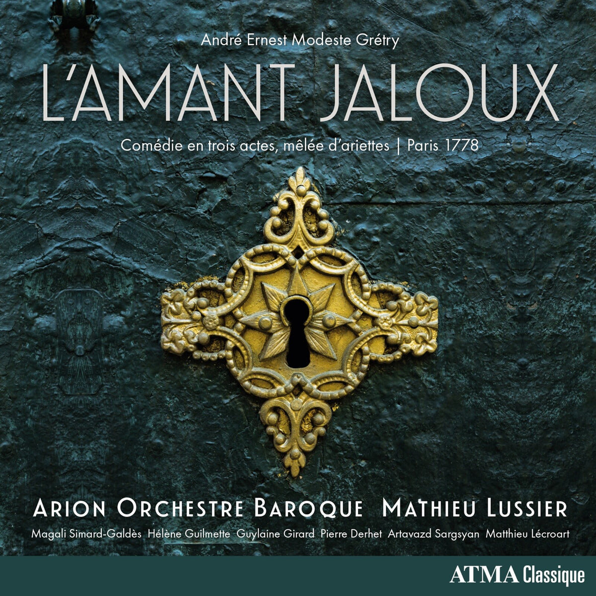 Arion Baroque Orchestra; Mathieu Lussier - Andre-Ernest-Modeste Gretry: L'Amant Jaloux - ACD22830